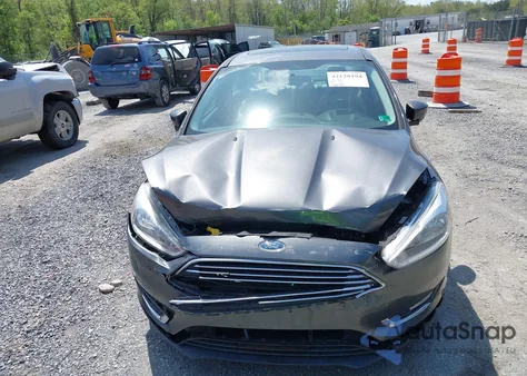 2018 Ford Focus Titanium from USA, damaged, VIN 1FADP3J22JL314642